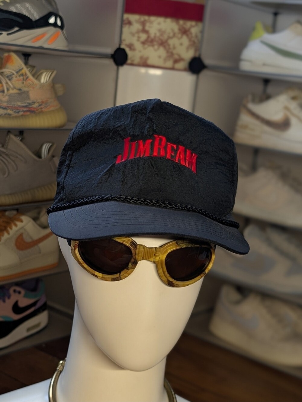 Jim Beam Vintage Snapback Hat (OS)